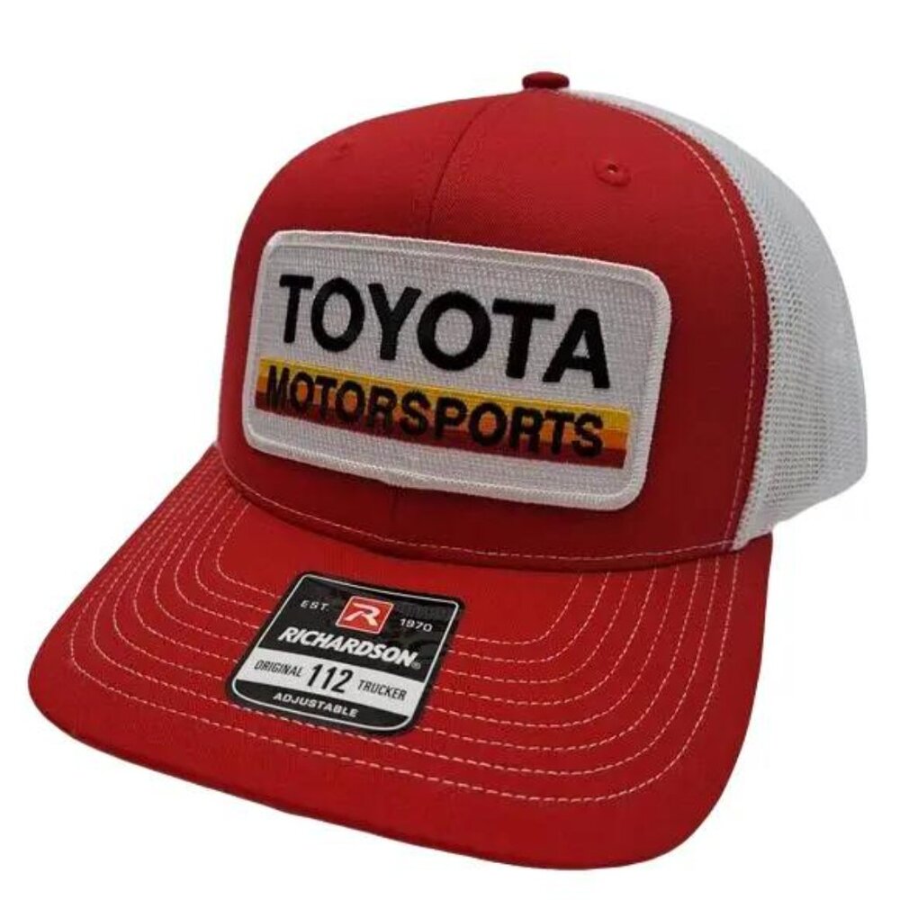 Retro 80s Style High Fashion Racing Toyota Motorsports Embroidered Patch Richard